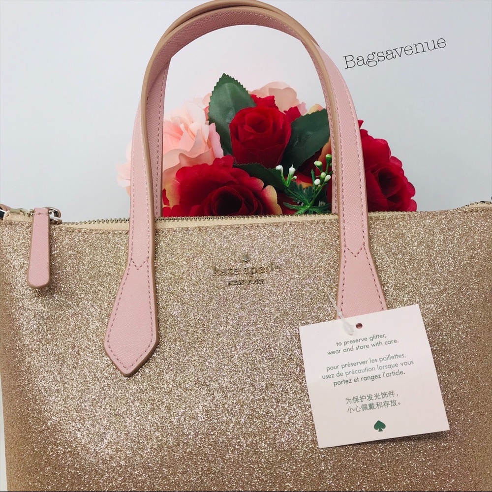Kate spade small joeley rose gold satchel mini - Picture 5 of 8